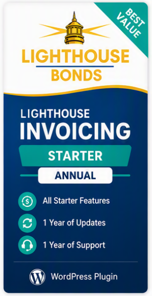 Lighthouse Invoicing - Starter - Annual
