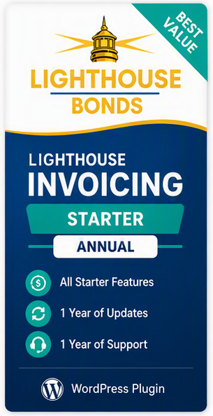 Lighthouse Invoicing - Starter - Annual